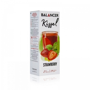 Альгинатный кисель BALANCER Kissel со вкусом &laquo;Клубника&raquo;, 10 стиков